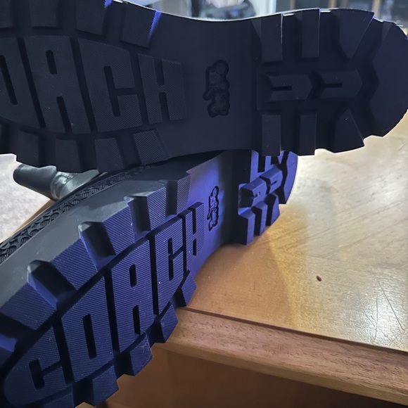 Men’s Coach Trooper Moto Boot size11.5 black NWT with box - Picture 12 of 16